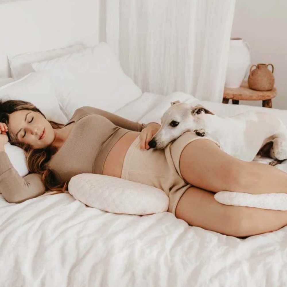 Gently used BabyBub Maternity Pillow w/ Extra Attachment